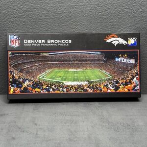 Denver Broncos 1000 Piece Panoramic Puzzle NFL MasterPieces New Sealed